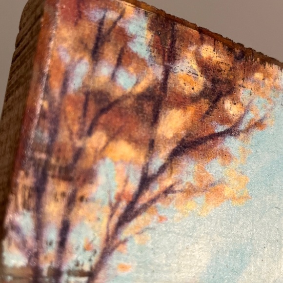 PRIMITIVES by Kathy Fall Sheep Wood Block Sign 6" x 4.75" x Farmhouse Decor PA - Picture 10 of 12